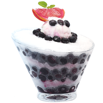 칠리안 블루베리 파르페빙수